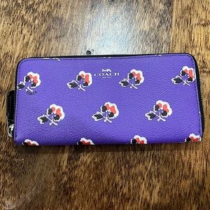 Coach Slim Zip Clutch